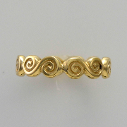 pacific treasures  R358  CELTIC SPIRALS  IN GOLD-861